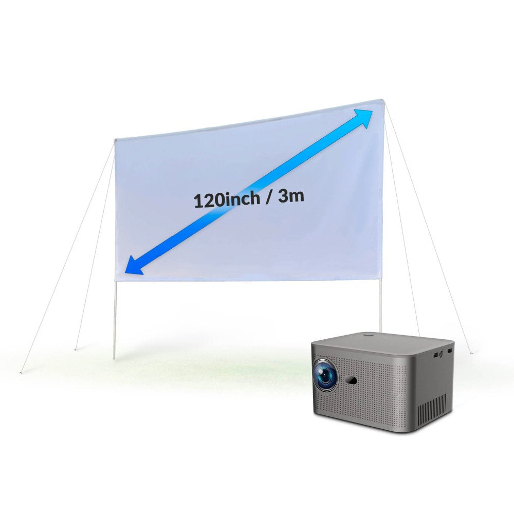 120 Inch Backyard Lite Cinema PRO Package outdoor movie screen frame detail