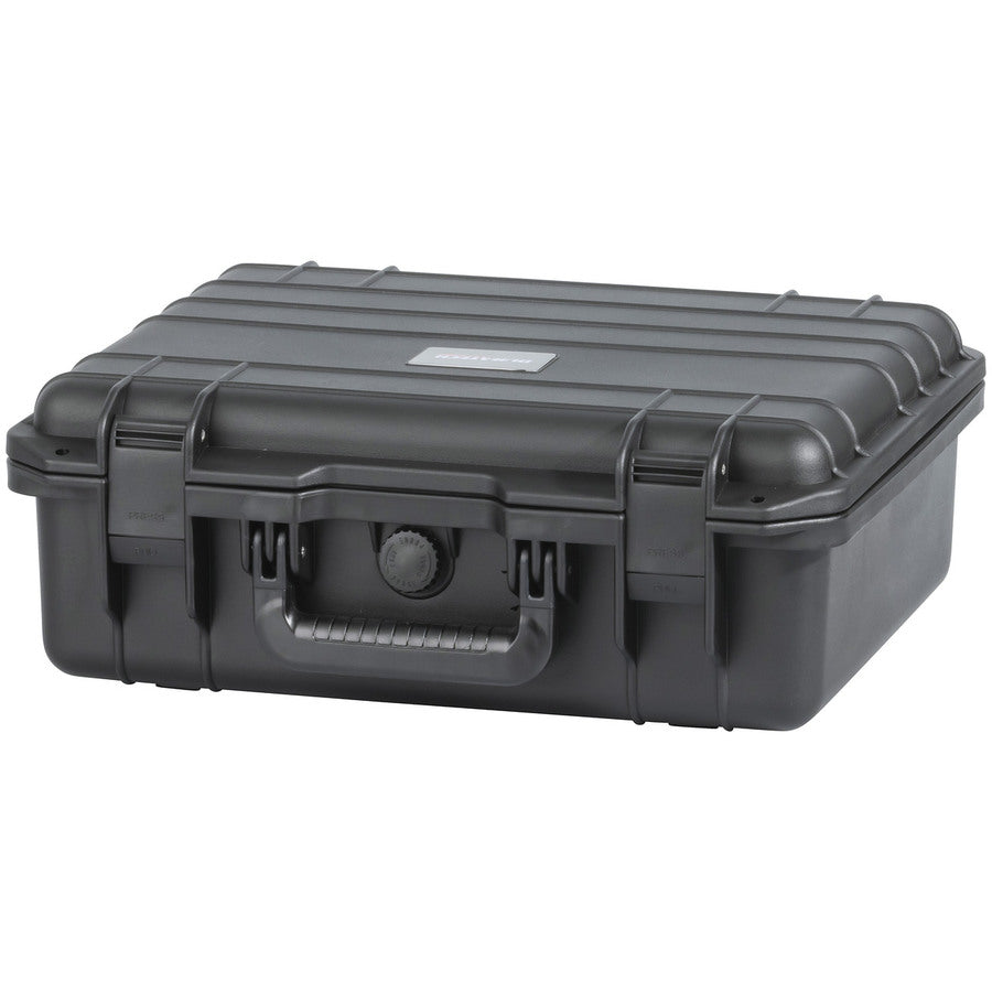 Small projector case with purge valve and durable ABS construction