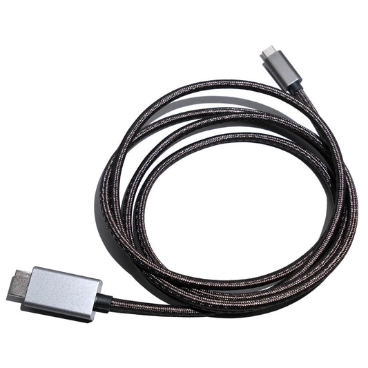 HDMI to USB-C 2m Cable connecting two devices together