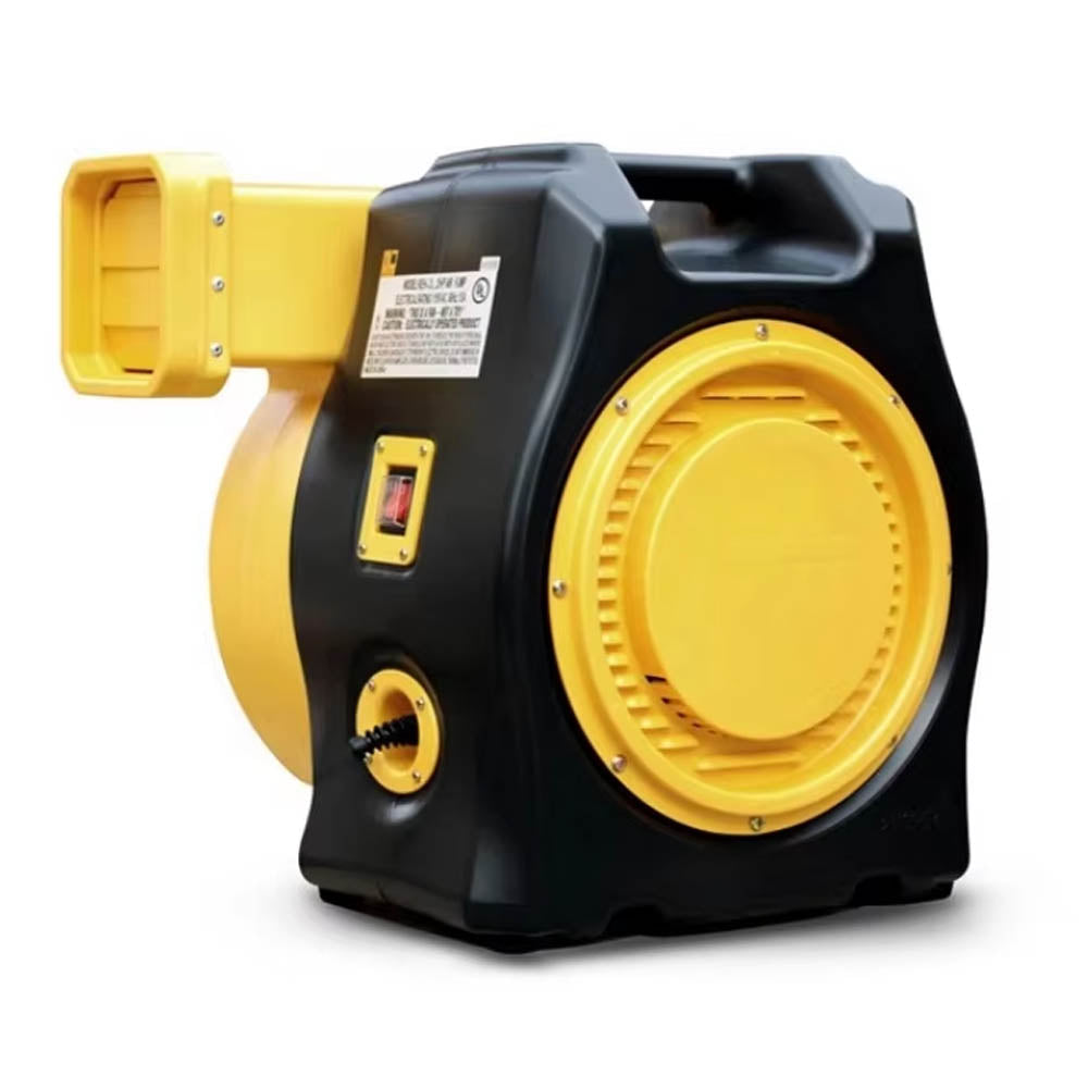 1.5hp 1800W Commercial Air Blower for Inflatables side view detail